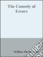 The comedy of errors. E-book. Formato EPUB ebook