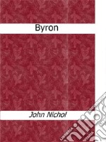 Byron. E-book. Formato EPUB