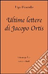 Ultime lettere di Jacopo Ortis di Ugo Foscolo in ebook. E-book. Formato EPUB ebook