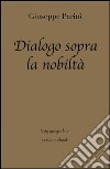 Dialogo sopra la nobiltà di Giuseppe Parini in ebook. E-book. Formato EPUB ebook di Giuseppe Parini