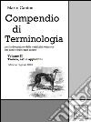 Compendio di Terminologia - Vol. II. E-book. Formato EPUB ebook