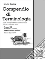 Compendio di Terminologia - Vol. III. E-book. Formato EPUB ebook