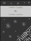 Leslie's loyalty. E-book. Formato EPUB ebook