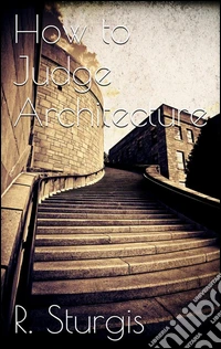 How to judge architecture . E-book. Formato Mobipocket ebook