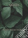 Walden. E-book. Formato EPUB ebook