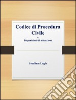 Codice di procedura civile. E-book. Formato EPUB ebook