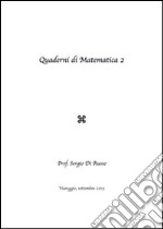 Quaderni di matematica 2. E-book. Formato EPUB ebook