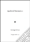 Quaderni di matematica 2. E-book. Formato EPUB ebook di Di Russo Sergio
