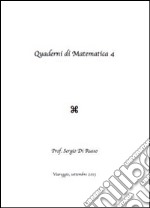 Quaderni di matematica 4. E-book. Formato EPUB ebook