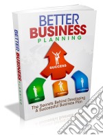 Better business planning. E-book. Formato PDF ebook