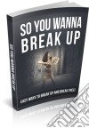 So you wanna break up. E-book. Formato PDF ebook