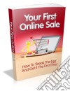 Your first online sale. E-book. Formato PDF ebook