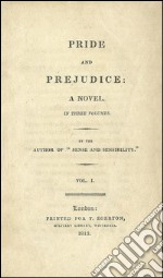 Pride and prejudice. E-book. Formato EPUB ebook