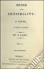 Sense and sensibility. E-book. Formato EPUB ebook