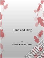 Hand and ring. E-book. Formato EPUB ebook