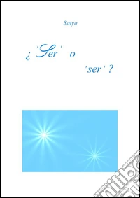 ¿'Ser' o 'ser'?. E-book. Formato PDF ebook