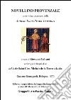 Novellino provenzale. Ossia volgarizzamento delle «Antiche vitarelle dei trovatori». E-book. Formato PDF ebook di Alessandro Cabianca