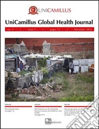 UGHJ - UniCamillus Global Health JournalNumber 5, Issue 1, December 2023. E-book. Formato PDF ebook