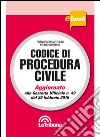 Codice di procedura civile commentato. E-book. Formato EPUB ebook di Francesco Bartolini