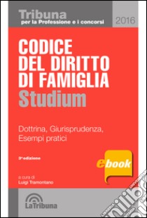 Codice del diritto di famiglia spiegato: Edizione 2016 Collana Concorsi & Professioni. E-book. Formato EPUB ebook di Luigi Tramontano