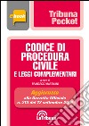 Codice di procedura civile e leggi complementari. E-book. Formato EPUB ebook di Francesco Bartolini