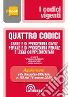 Quattro codici: Edizione 2018 Collana Vigenti. E-book. Formato EPUB ebook di Francesco Bartolini