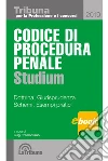 Codice di procedura penale studium. E-book. Formato EPUB ebook di Luigi Tramontano