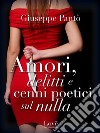 Amori, delitti e cenni poetici sul nulla. E-book. Formato EPUB ebook