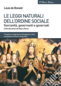 Le leggi naturali dellordine sociale. E-book. Formato Mobipocket ebook di Louis De Bonald