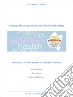 Emotional sustainabilty declaration. E-book. Formato PDF ebook