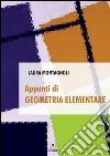 Appunti di geometria elementare. E-book. Formato PDF ebook