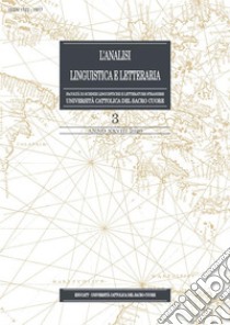 Analisi Linguistica e Letteraria 2020-3. E-book. Formato PDF ebook di AA.VV.