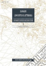 Analisi Linguistica e Letteraria 2021-1. E-book. Formato PDF ebook