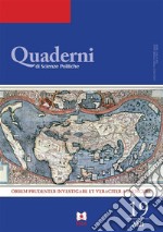 Quaderni di Scienze Politiche 19 - 2021. E-book. Formato PDF