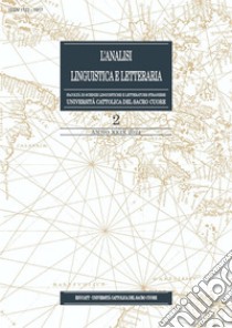 Analisi Linguistica e Letteraria 2021-2. E-book. Formato PDF ebook di AA.VV.