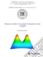 Estremi relativi ed assoluti di funzioni di più variabili. E-book. Formato EPUB ebook