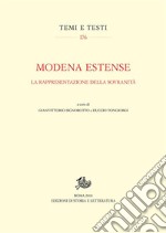 Modena estense: La rappresentazione della sovranità. E-book. Formato PDF ebook