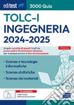 EBOOK- EdiTest TOLC-I Ingegneria - 3000 Quiz: Ampia raccolta di quiz suddivisi per materia e 15 simulazioni d'esame per la preparazione ai test di ammissione. E-book. Formato EPUB