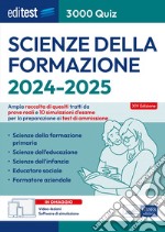 EBOOK- Editest 3000 quiz Scienze della formazione: Ampia raccolta di quiz tratti da prove reali e 10 simulazioni per la preparazione ai test di ammissione. E-book. Formato EPUB ebook