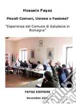 Piccoli Comuni, Unione o Fusione?Esperienza del Comune di Saludecio in Romagna. E-book. Formato EPUB ebook