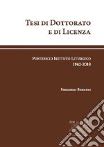 Tesi di Dottorato e di Licenza. E-book. Formato EPUB ebook