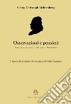 Osservazioni e pensieri. E-book. Formato EPUB ebook