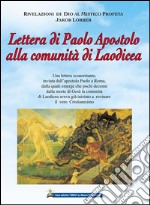 Lettera di Paolo apostolo alla comunità di Laodicea. E-book. Formato EPUB ebook