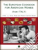 The european cookbook for american homes (from Italy). E-book. Formato EPUB