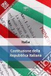 Costituzione della Repubblica ItalianaVersione del 27 dicembre 1947. E-book. Formato EPUB ebook