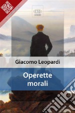 Operette morali. E-book. Formato EPUB ebook