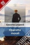 Operette morali. E-book. Formato EPUB ebook