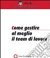 Come gestire al meglio il team di lavoro. E-book. Formato PDF ebook