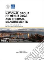 Proceedings of IX Congress. National group of mechanical and thermal measurements. E-book. Formato PDF ebook