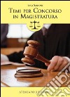 Temi per concorso in magistratura. E-book. Formato EPUB ebook